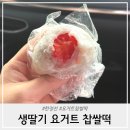 (주)한정선 | 한정선 신메뉴 생딸기 요거트 찹쌀떡 한정수량 만년설 찹쌀떡 솔직후기