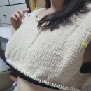 바늘이야기 울리울리 드롭숄더 탑다운 스웨터 XL - 테디울로 뜨기