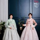 한복옷깃 이미지