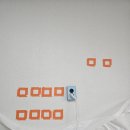 세븐일레븐 부천송내동신점 | 벽걸이 티비 철거 후 남은 나사 구멍 벽지 구멍 부분 수리 복원하기