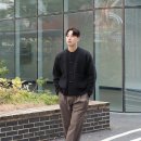 버드폭(BIRD PORK) | 디자이너브랜드 버드 체(BIRD CHE) 30대 남자 가디건 와이드팬츠 코디