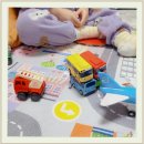 성안세탁 | 3살 크리스마스 선물 3세 장난감 추천 유아 자동차 도로매트 러그