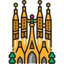 Terrassa Sercotel Rossello]바르셀로나 사그라다파밀리아 성당뷰 루프탑 바(아이레호텔로셀론 루프탑 바)