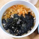 메밀묵과칼국수