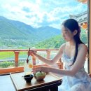 명촌길천로L | [울산카페] 푸릇푸릇한 한옥 감성이 너무 예쁜 청량미 가득한 울산 카페 농도 내돈내산 후기