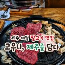 애월에담다 | 제주 애월 말고기 맛집 고우니 제주를 담다ㅣ고우니 제주삼합 2인 내돈내산 솔직후기