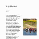 도랑물을 보며 이미지