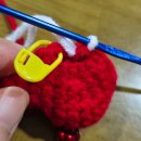 퇴근길, 코바늘 기초와 미니 인형 만들기 | 다이소 장갑 키링 만들기 DIY 키트 드디어 성공했어요.