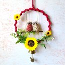 부엉이 도어벨 이미지