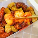 마포닭사리 | 닭강정 맛집 추천｜천년닭강정 마포공덕점 방문 후기 (feat. 새우강정, 네잎클로버 떡사리)