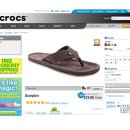 크록스 Crocs.com 크록스 남자 플립플랍 $8.99 (정가 $40) + 프리쉽 이미지