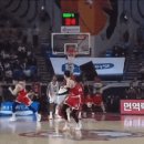 KBL SK의 화려한 속공 플레이 이미지