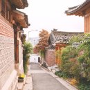북촌 한옥마을 : 눈 쌓인 전통마을