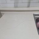 숲속마을2단지 정류장 | 일산동구 숲속마을2단지 아파트싱크대 상판 크랙 복원 시공 후기