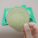 이마트 과자 노브랜드 말차신상과자 말차샌드웨이퍼 맛 후기