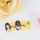 미녀와야수 네일아트