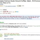 라바짜 커피 초 핫딜 Lavazza Crema e Gusto Ground Coffee, Italian , 8.8-Ounce Bricks (Pack of 4) $12.2 ,$25이상 무배 이미지