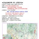 한남금북정맥 8차 8구간 산행안내 이미지