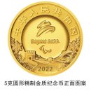 NFT EK :베이징 2022년 동계올림픽 금화 은화 기념주화 발행 이미지
