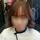 단발머리C컬펌/바디펌/의정부 민락동 미용실 페뜨헤어살롱 단발머리C컬펌