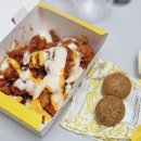 맘스터치 핫치즈빅싸이순살 랜치소스 후라이드통다리 치즈볼 솔직후기