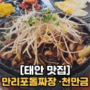 천상1길 | 태안 만리포 맛집 돌짜장🍜 &amp; 오션뷰 카페 천만금 후기