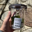 다이소 원두 보관에 최적인 인센스 트라이탄 원형 밀폐용기 약630mL 구매후기