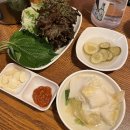 평택맛집 - 조개터맛집 / 정석통바베큐족구이(중간맛) / 통족