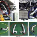 HKS 인터쿨러파이프 Mine's Titanium Suction Pipe Kit 이미지