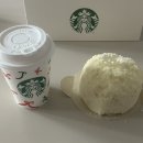 CU대방디엠시티점 | 스타벅스 딸기눈송이케이크 유자민트티 신메뉴 딜리버리 후기