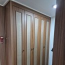 씨유원주개운현대점 | 원주 개운휴먼시아1단지 싱크대와 붙박이장 인테리어필름 시공 사례