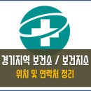 안성시개산보건진료소 | 경기도 보건소 보건지소 목록 연락처 운영시간 주소 정리