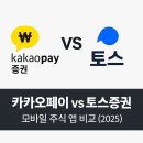 ㈜올인 | 카카오페이vs토스증권 / 모바일 주식 앱 비교(2025년판)
