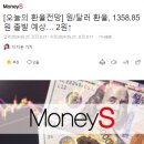 [오늘의 환율전망] 원/달러 환율, 1358.85원 출발 예상… 2원↑ 이미지