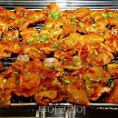 숯불 돼지 닭 이미지