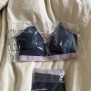 [패션] 휘게 언더웨어 차밍 골지 브라렛 팬티 세트 네이비 색감 예쁜 속옷 추천 편한 브라렛 추천