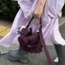 포티조 | Hyeki 혜키 포티백 퍼플 직장인 나일론 가방 내돈내산 추천