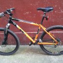 mtb 산악자전거 조립식 오렌지색 팝니다 이미지