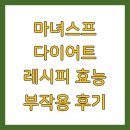 마녀스프 다이어트 레시피 효능 부작용 후기