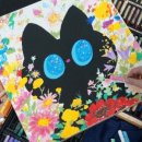 감성을 담은 오일파스텔 드로잉 이미지