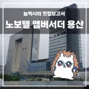 갤러리아 백화점 (메가시티 공사장 쪽) | 서울 용산 노보텔 앰버서더 : 도심에서 즐기는 여유로운 한강뷰 호캉스, 수영장 및 편의점 이용후기