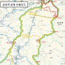 경방골~ 동대산~ 바데산, 고향 경계 산행 이미지