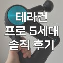 프로건 | 테라바디 테라건 프로 5세대 마사지건 실사용 후기