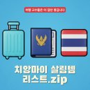 미라세탁소 | [치앙마이 한달살기 짐싸기] 실제 써보고 남긴 준비물 리스트 12가지