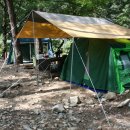 초보캠퍼의 휴가 캠핑 및 타프사용기(비 맞지않은 타프) 이미지