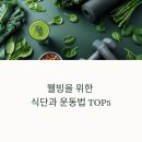 웰빙건강 식단 | 웰빙을 위한 식단과 운동법 TOP5