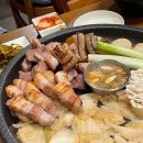 무쓰PC카페 | [부산 명지] 다구워져 나오는 숙성돼지고기맛집 명돈