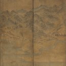 하동夏冬 | 故이건희회장 기증작품인 원산항도 8곡병 (元山港圖八曲病)입니다