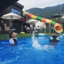 봉림흑염소 | 워터슬라이드펜션 / 유아풀 수영장 펜션 추천해욥 / 가족펜션 가평펜션 >.<❤️ 가보자 펜션