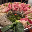 홍대불고기 | 홍대 술집 연남주막1987 불고기샤브 육전 세트와 과일막걸리 후기